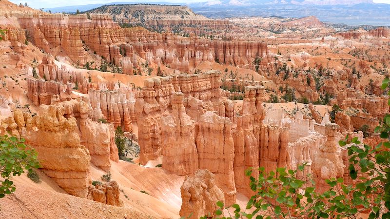 Impressionen- Bryce Canyon - Panoramabild von dem Canyon