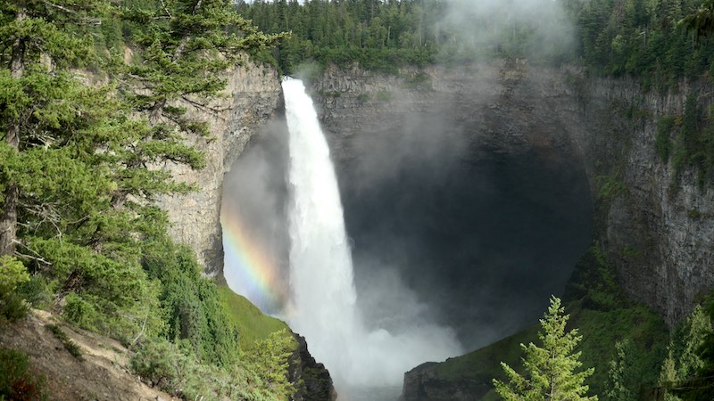 Impressionen - großer Wasserfall - Helmcken Falls
