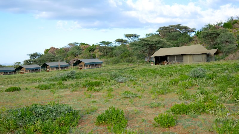 tansania-ndutu-olaado-camp Das Olaado-Camp in Tansania wandert mit der großen Migration.